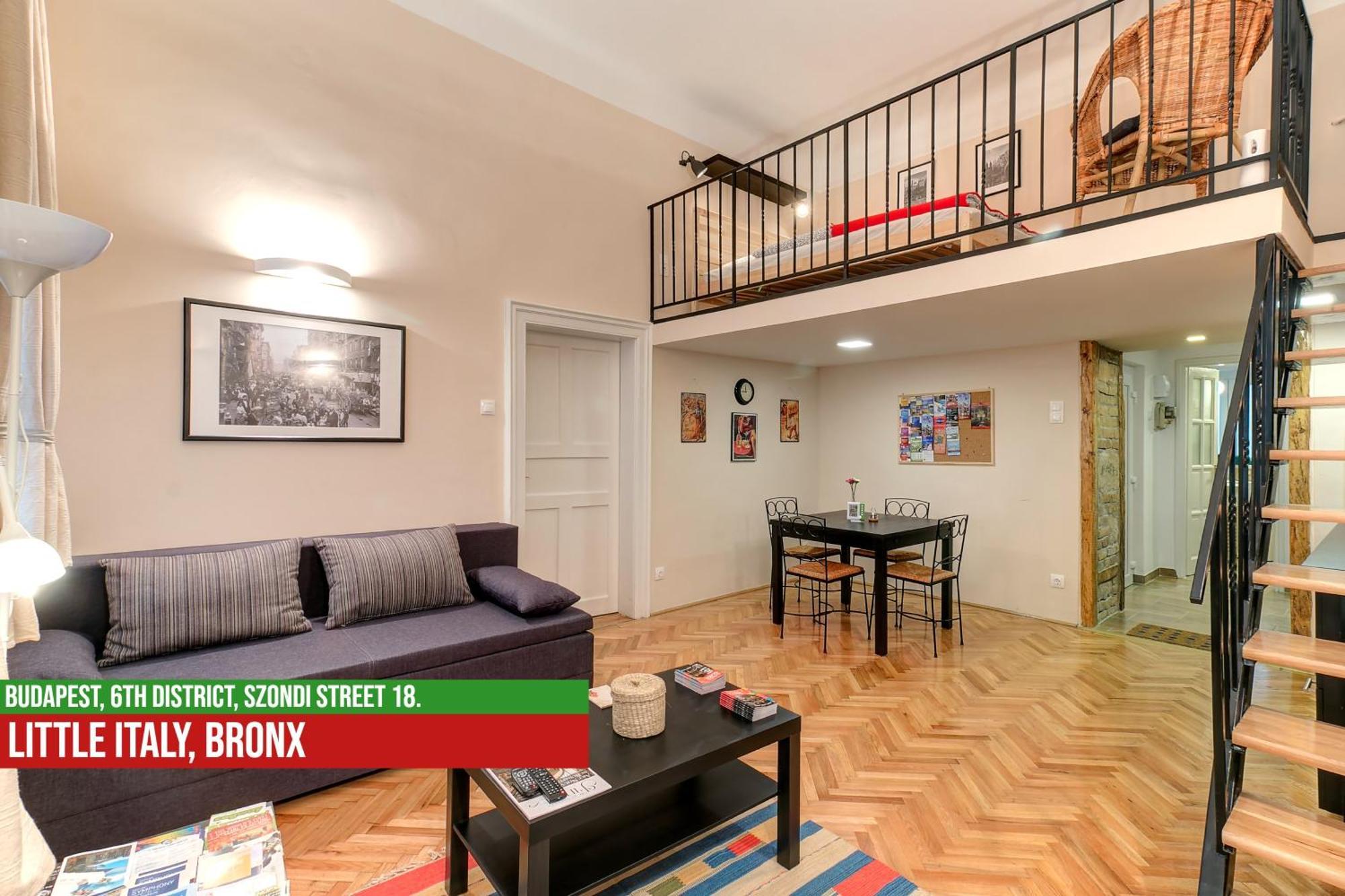 Little Italy Bronx Apartment Budapeşte Dış mekan fotoğraf