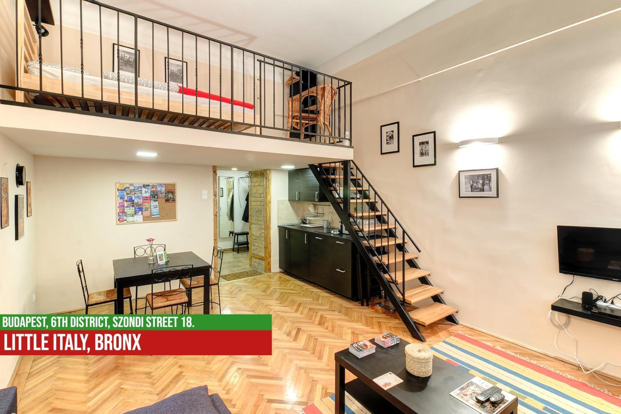 Little Italy Bronx Apartment Budapeşte Dış mekan fotoğraf